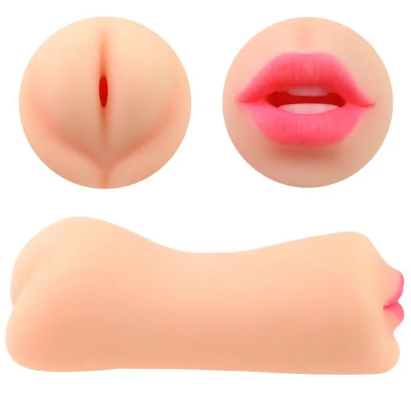 Blowjob and Pussy Dual Ended Stroker With Built In Cock Ring! — image 10 of 17