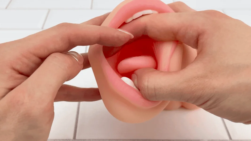 Blowjob and Pussy Dual Ended Stroker With Built In Cock Ring! — image 16 of 17