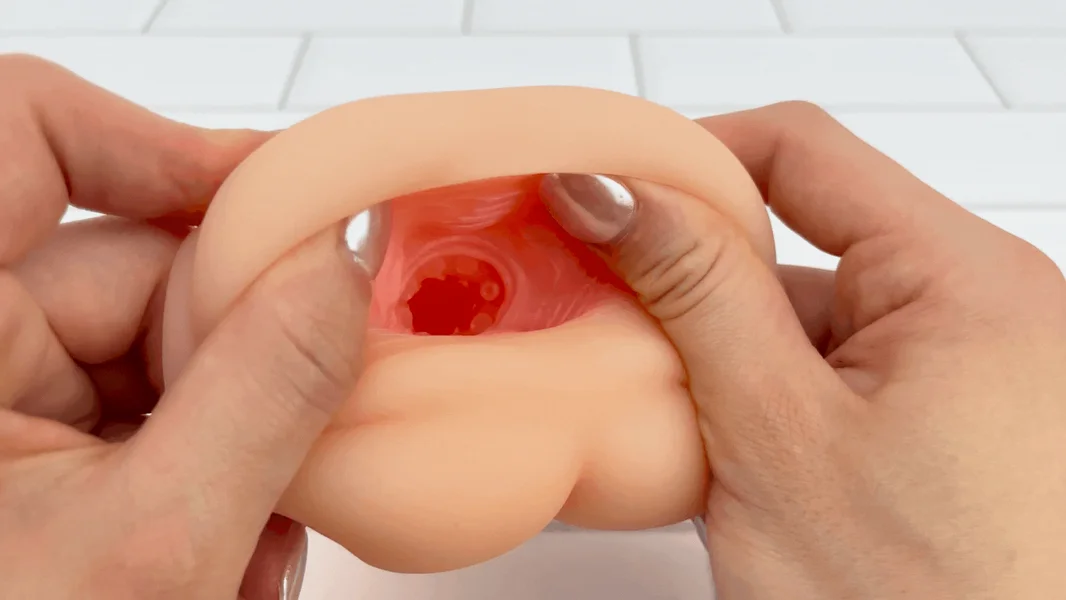 Blowjob and Pussy Dual Ended Stroker With Built In Cock Ring! — image 13 of 17