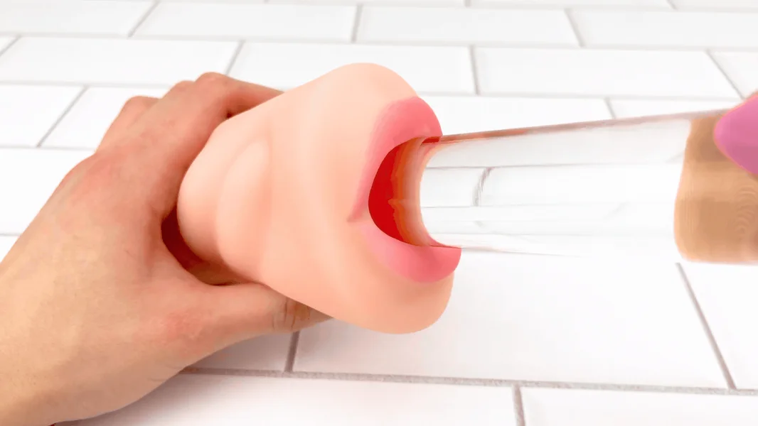 Blowjob and Pussy Dual Ended Masturbator - Realistic Sensations! — image 11 of 21