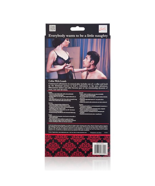 Scandal Collar with Leash