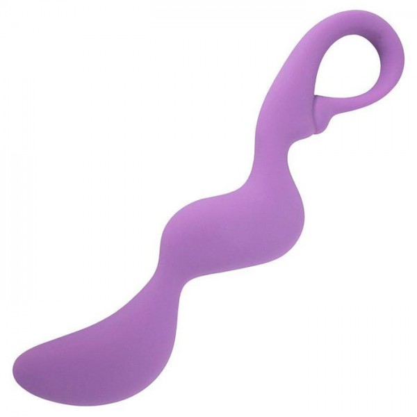 Textured Anal Stimulator - Curved For G & P-Spot Pleasure