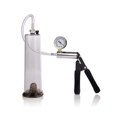 California Exotic Penis Pump with Vacuum Pressure Gauge
