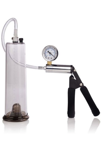 California Exotic Penis Pump with Vacuum Pressure Gauge