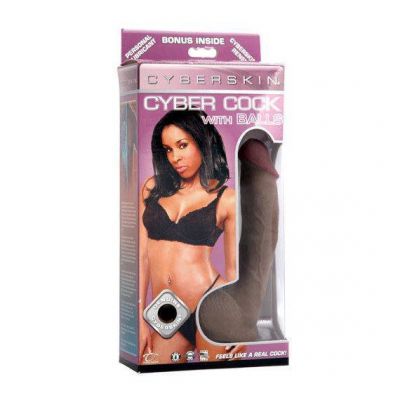 Cinnamon Cyberskin Cock With Balls