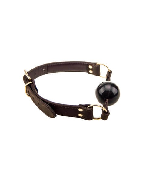 BOUND Nubuck Leather Solid Ball Gag
