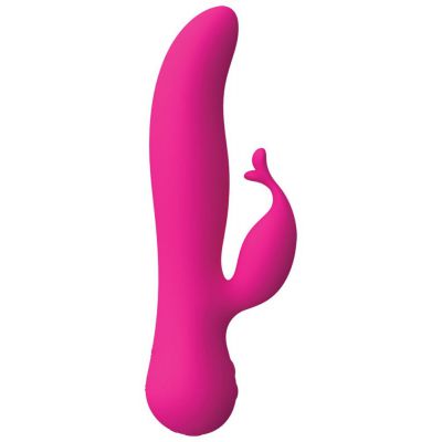 The Kissing Swan Luxury Silicone Rabbit Vibrator