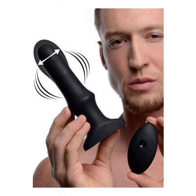Prostatic Play Inflatable Vibrating 6 75 Butt Plug With Remote