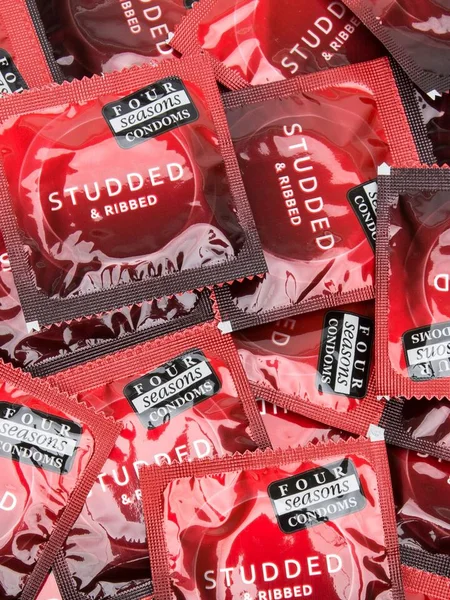 Four Seasons Studded and Ribbed Condoms (144 Pack) — image 2 of 2