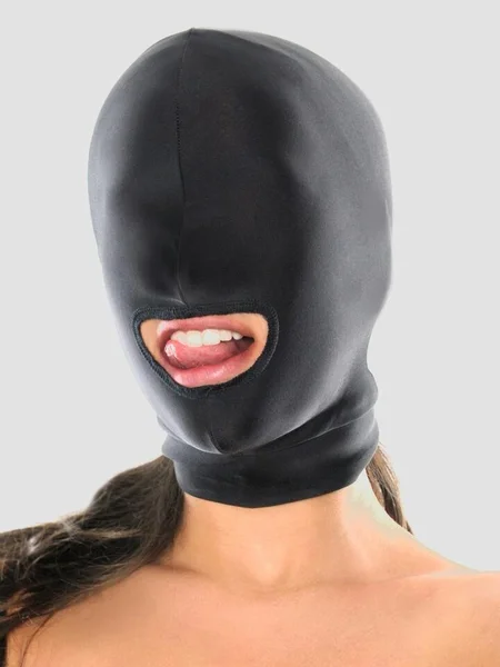 Fetish Fantasy Spandex Open Mouth Bondage Hood — image 10 of 10