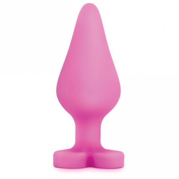 Blush Novelties Naughty Candy Heart Butt Plug Be Mine - Pink