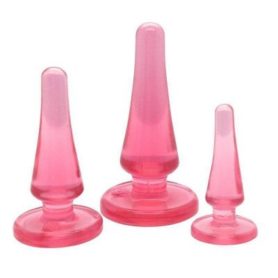 Crystal Jellies Anal Plug Initiation Kit