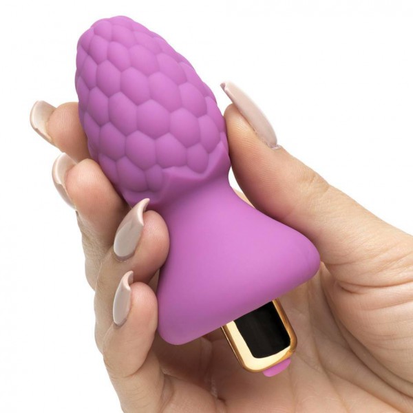 Rocks Off 7 Function Ass Berry Vibrating Butt Plug 2.25 Inch