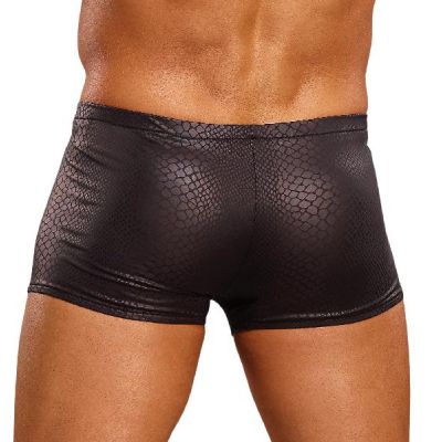 Male Power Black Cobra Mini Short