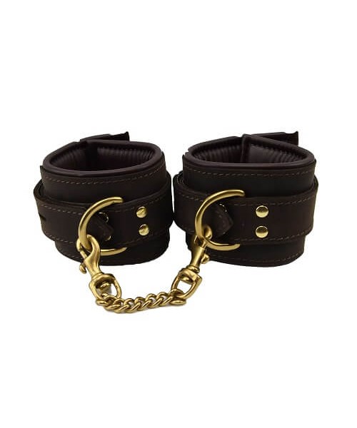 BOUND Nubuck Leather Wrist Restraints