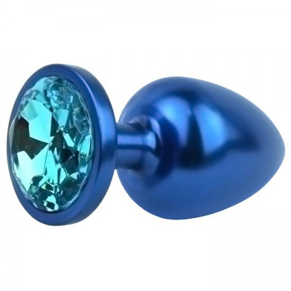 Jeweled Aluminum Anal Plug - Great for Temperature Play!