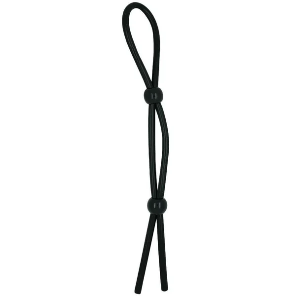 Black Adjustable Cock Tie - Fits Most Sizes! — image 6 of 7