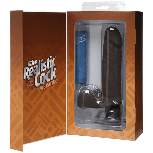 Doc Johnson Realistic 6 Inch Vibrating Cock