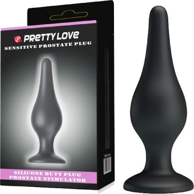 Pretty Love Sensitive Prostate Plug Black