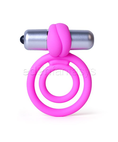 L'Amour premium silicone dual vibro ring