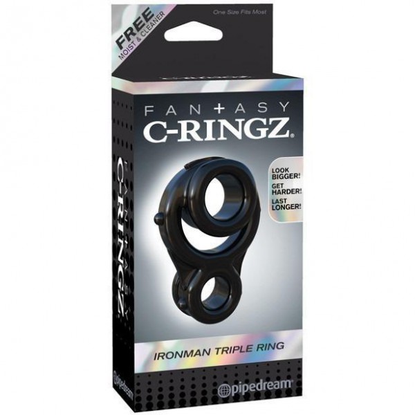 Fantasy C Ringz Ironman Triple Cock Ring