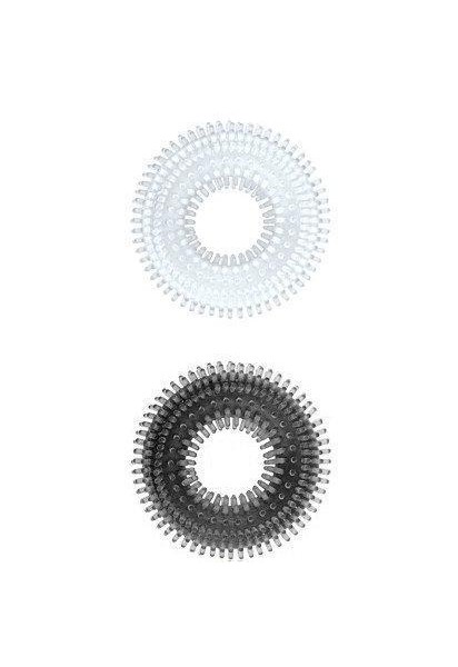 Tickler cock ring set