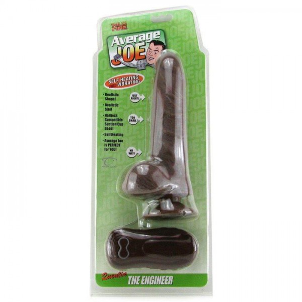 "Quentin the Engineer" Warming and Vibrating Dildo