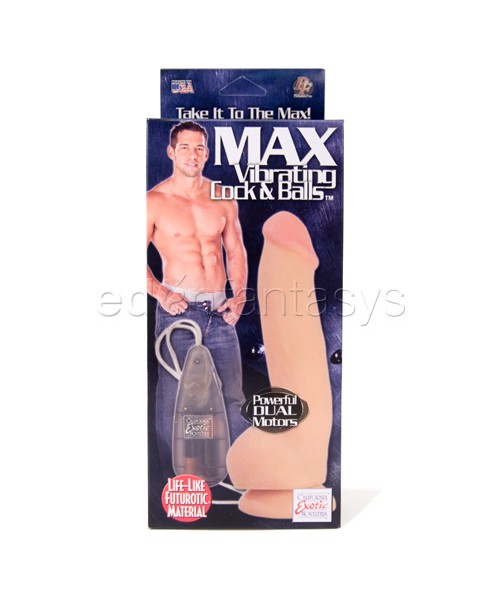 Max vibrating cock & balls