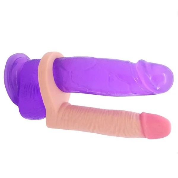Ultra Real Double Penetration Cockring — image 13 of 16