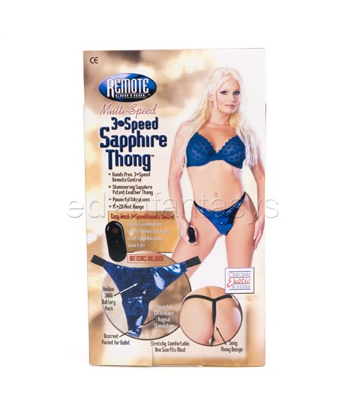 Remote control thong