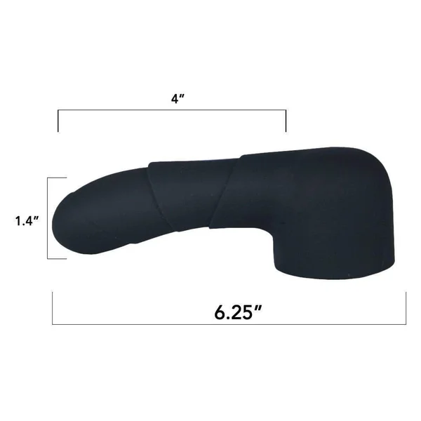 Silicone Curved G-Spot Wand Attachment — image 13 of 13