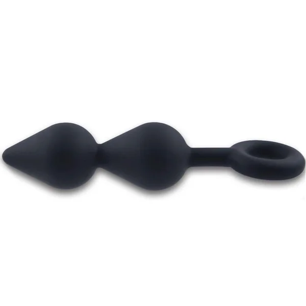 Tapered Silicone Anal Probe With Looped Base — image 13 of 16