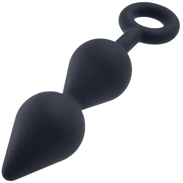 Tapered Silicone Anal Probe With Looped Base — image 14 of 16