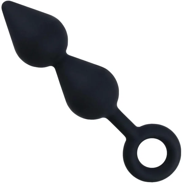 Tapered Silicone Anal Probe With Looped Base — image 12 of 16