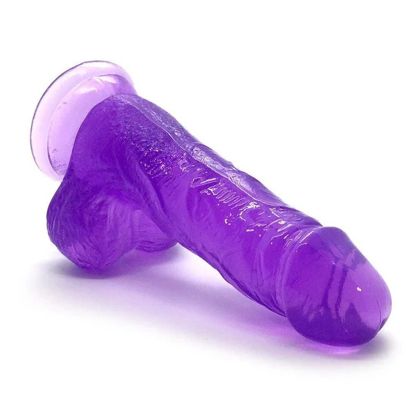 Beginner Purple Suction Cup Dildo — image 9 of 11