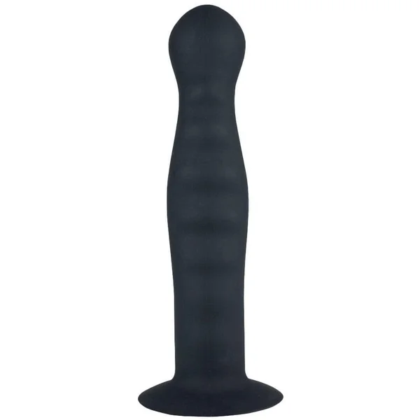 Rippled Silicone Probe - Suction Cup for Hands-Free Fun! — image 15 of 16
