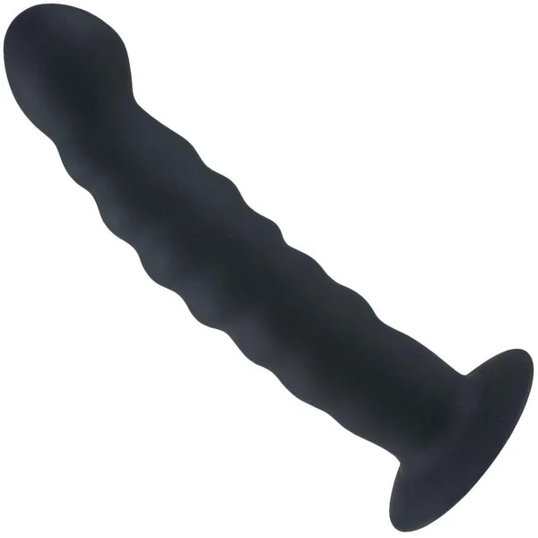 Rippled Silicone Probe - Suction Cup for Hands-Free Fun! — image 12 of 16
