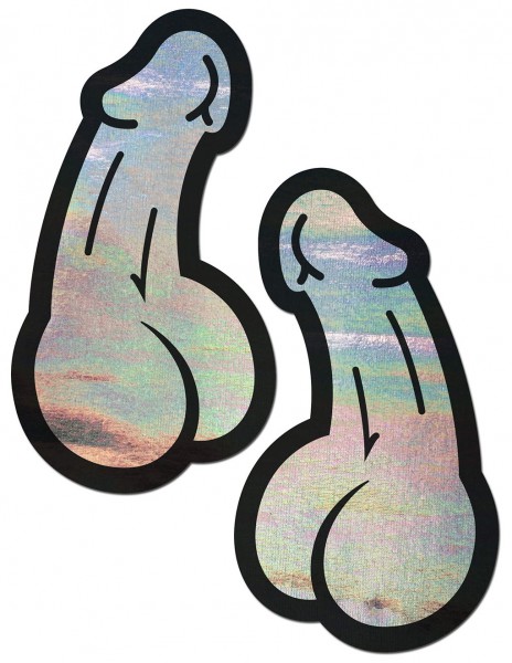 Pastease Holographic Dick Pasties