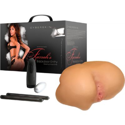 Farrah s Backdoor Entry Vibrating Pussy And Ass Flesh