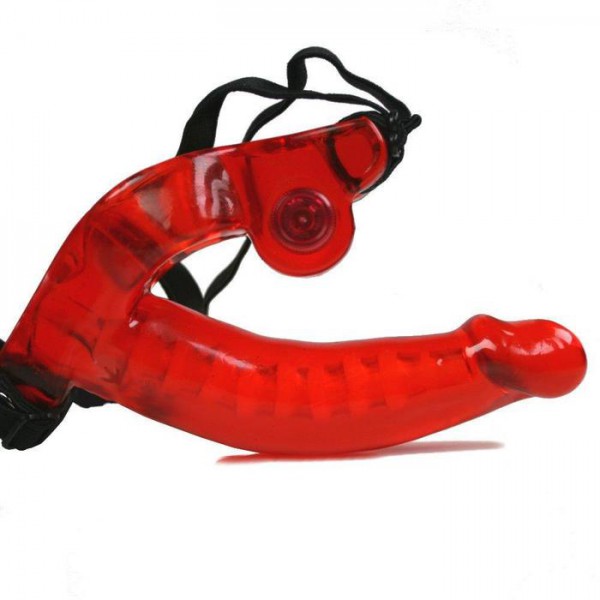 Strap-On Double Penetrator Cock Ring — image 5 of 8