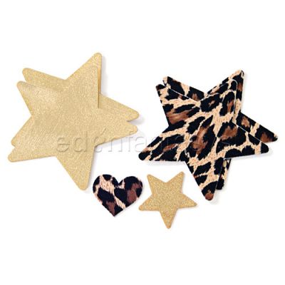 Leopard star pasties