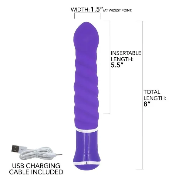 The Swirl Rechargeable Silicone Vibrator — image 22 of 23