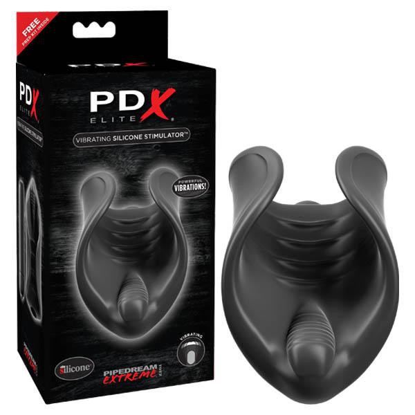 PDX ELITE VIBRATING SILICONE STIMULATOR