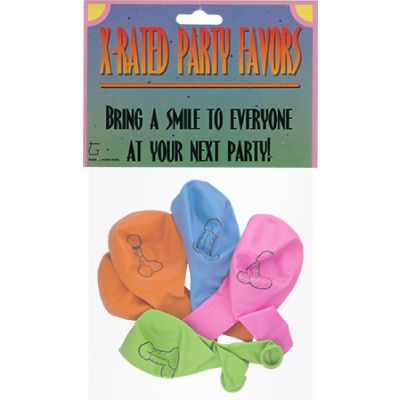 X Rated Party Balloons 8 Pieces