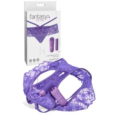 Pipedream Remote Controlled Vibrating Crotchless Panty