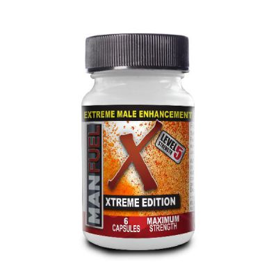 MaxFuel XTREME Edition 6 Pill Bottle