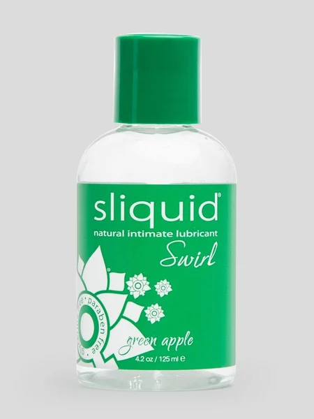 Sliquid Swirl Green Apple Flavoured Lubricant 125ml — image 2 of 2