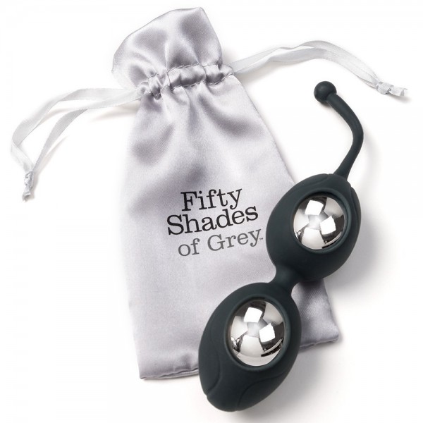 Fifty Shades of Grey - Delicious Pleasure Silicone Ben Wa Balls