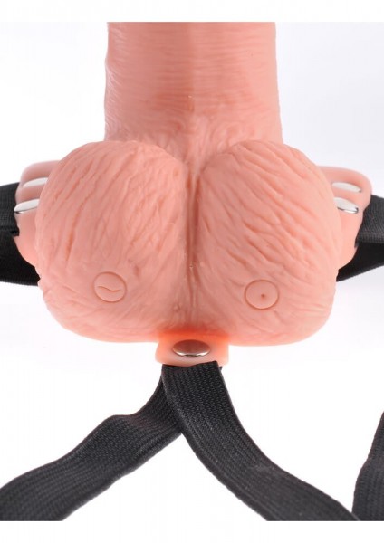 Fetish Fantasy 6 Inch Hollow Rechargeable Strap-On with Remote — image 6 of 12