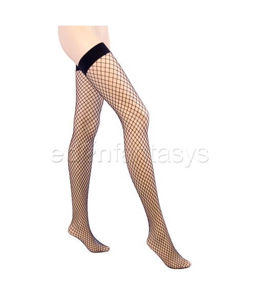 Industrial net thigh highs — image 4 of 16